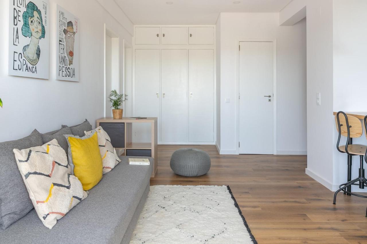 Spacious Apt Campo D'Ourique With Ac Lisboa Exteriör bild