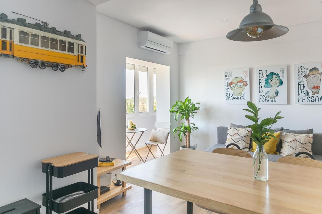 Spacious Apt Campo D'Ourique With Ac Lisboa Exteriör bild