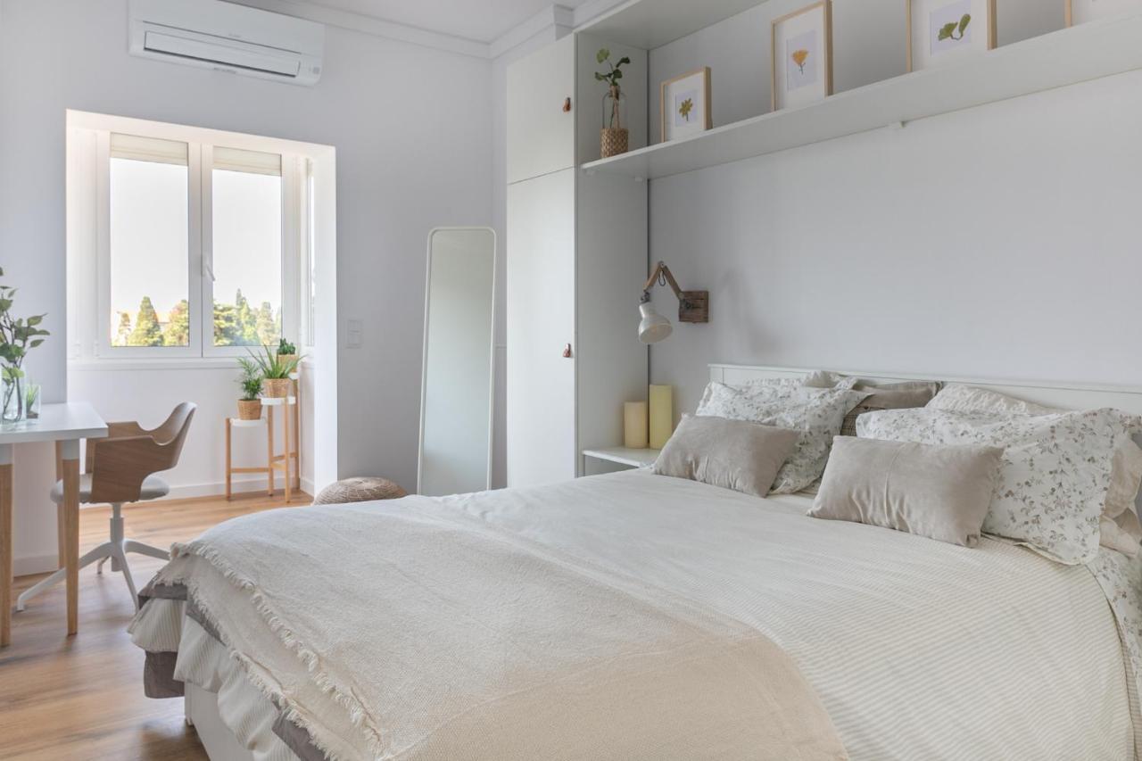 Spacious Apt Campo D'Ourique With Ac Lisboa Exteriör bild