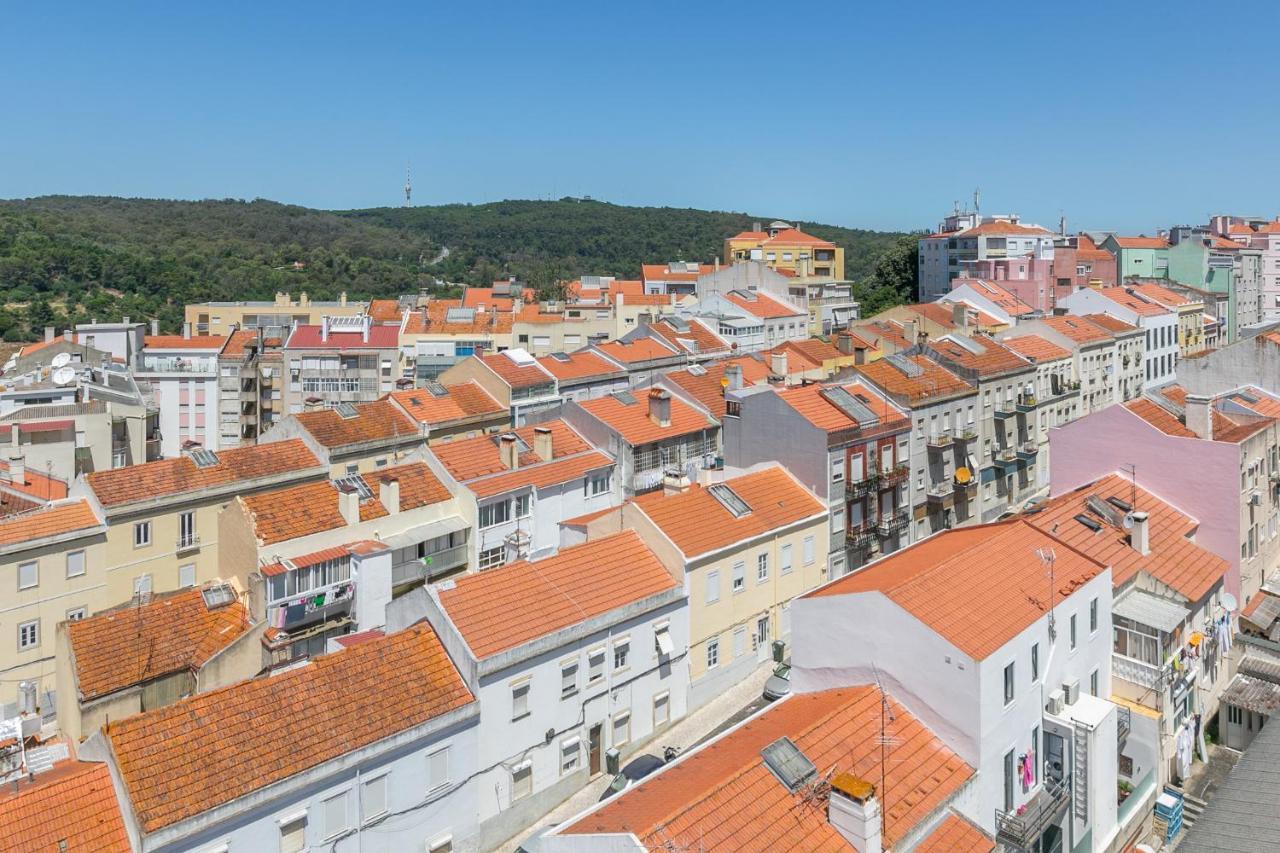 Spacious Apt Campo D'Ourique With Ac Lisboa Exteriör bild